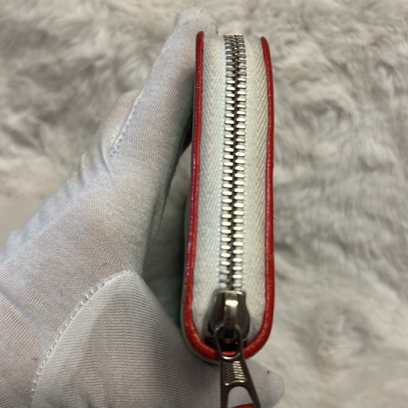 Balenciaga Bazaar striped leather long zip around wallet - Picture 9 of 17